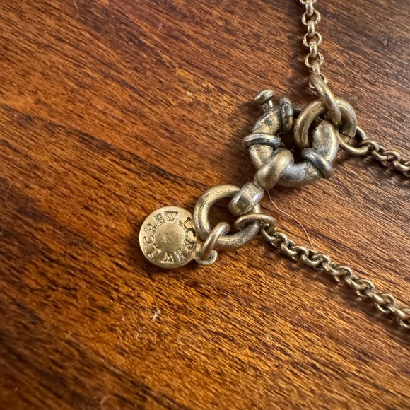 J. Crew Floral Chandelier Brass Necklace - Picture 5 of 7